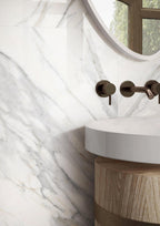 Celestial White Polished Porcelain Tile