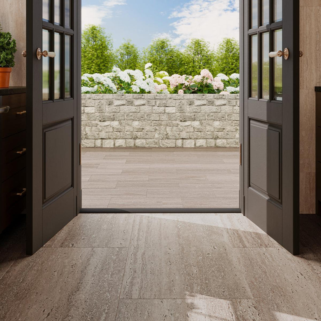 Riviera Chai Hexagon Matte Porcelain Mosaic