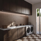 Capri Clove Stack Matte Porcelain Mosaic