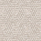 Riviera Oat Hexagon Matte Porcelain Mosaic