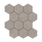 Capri Porcini Hexagon Matte Porcelain Mosaic