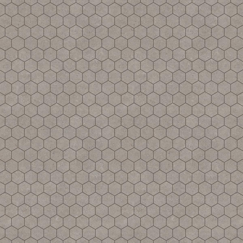 Capri Porcini Hexagon Matte Porcelain Mosaic