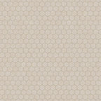 Capri Oat Hexagon Matte Porcelain Mosaic