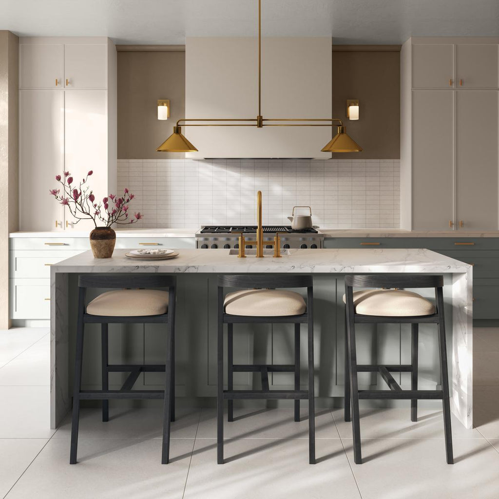 Capri Oyster Stack Matte Porcelain Mosaic