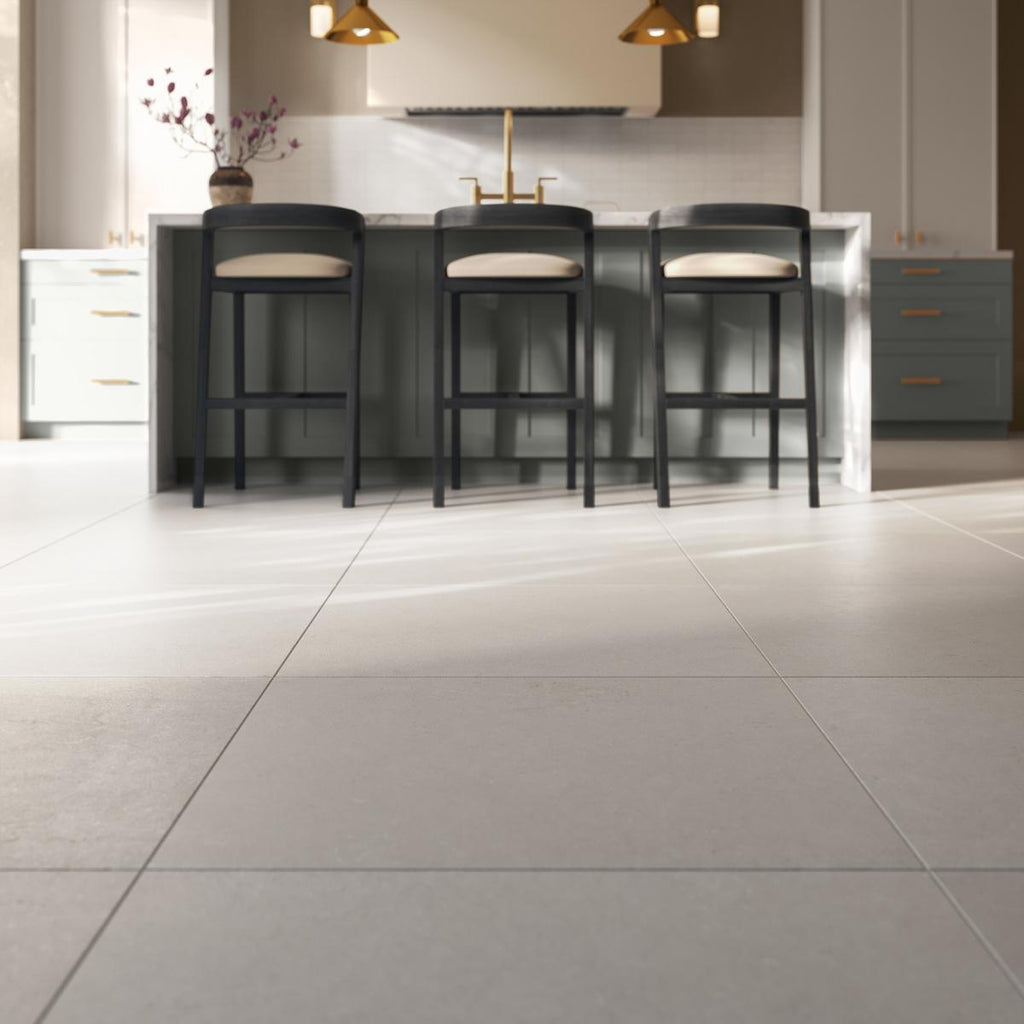 Capri Oyster Stack Matte Porcelain Mosaic