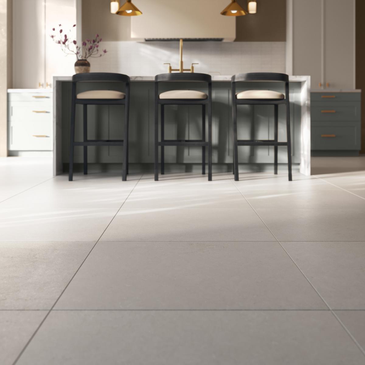 Capri Oyster Stack Matte Porcelain Mosaic