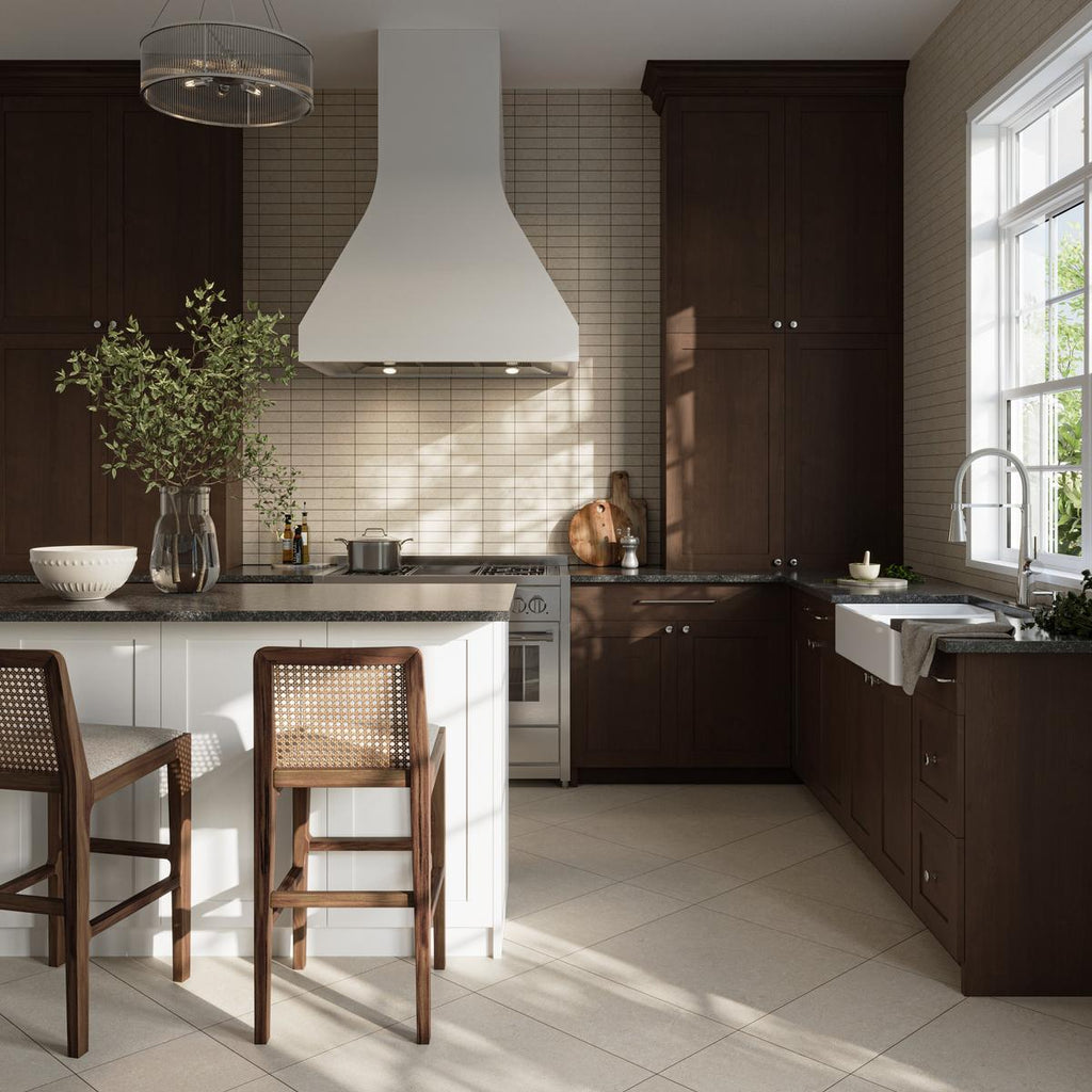 Capri Oat Stack Matte Porcelain Mosaic