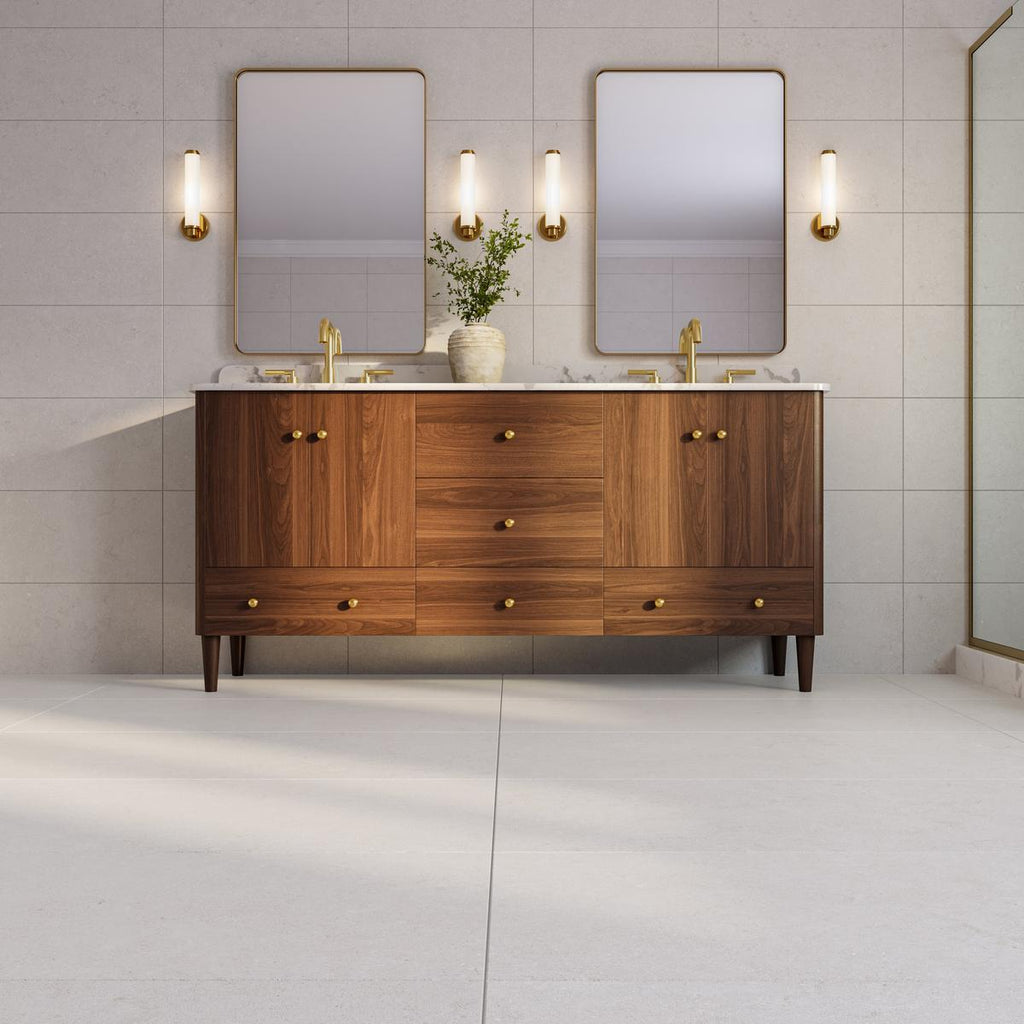 Capri Oyster Hexagon Matte Porcelain Mosaic