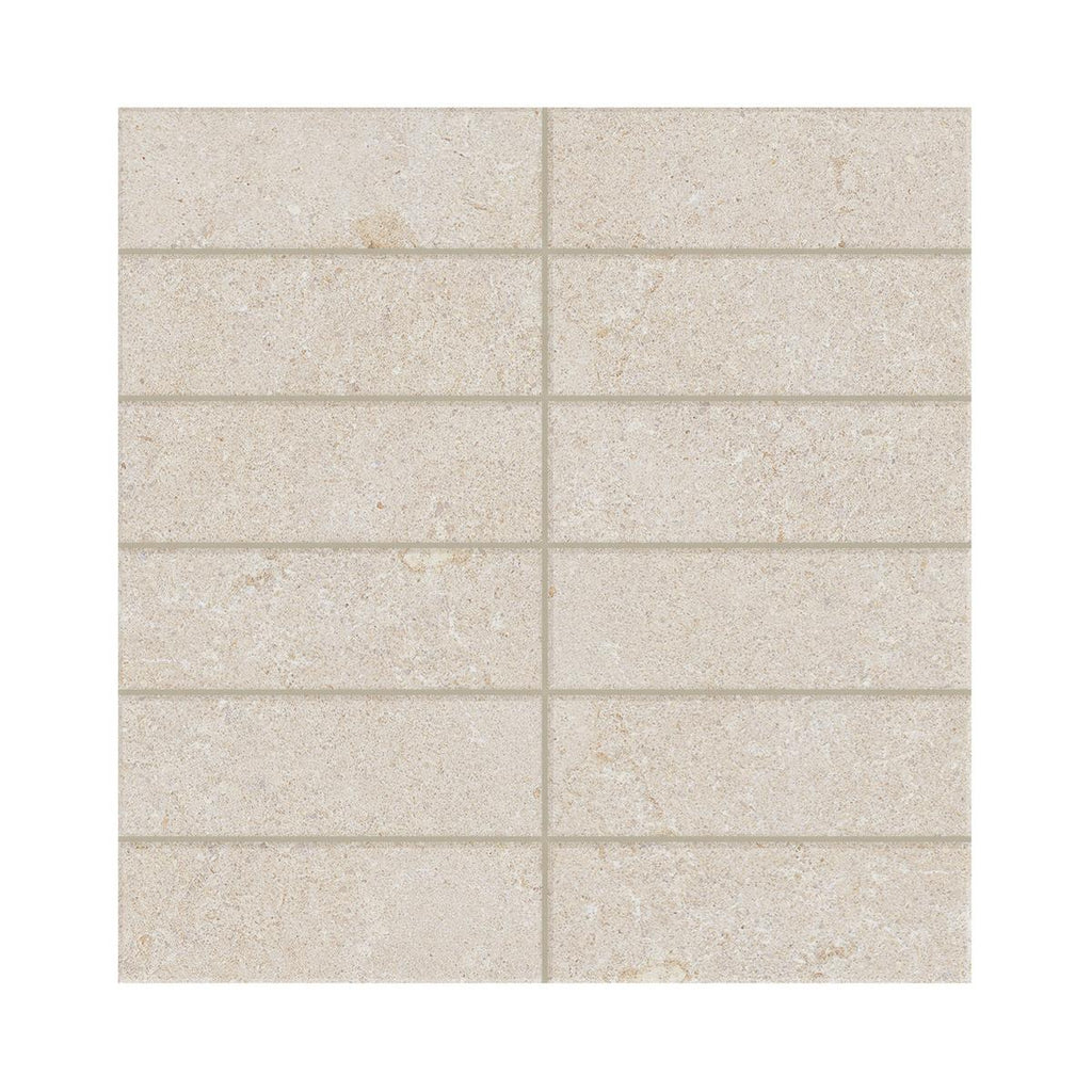 Capri Oat Stack Matte Porcelain Mosaic