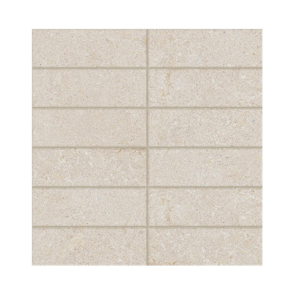 Capri Oat Stack Matte Porcelain Mosaic