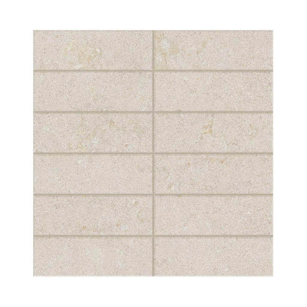 Capri Oat Stack Matte Porcelain Mosaic