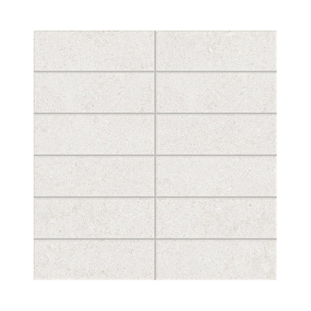 Capri Oyster Stack Matte Porcelain Mosaic