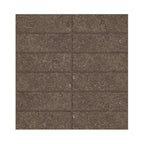 Capri Clove Stack Matte Porcelain Mosaic