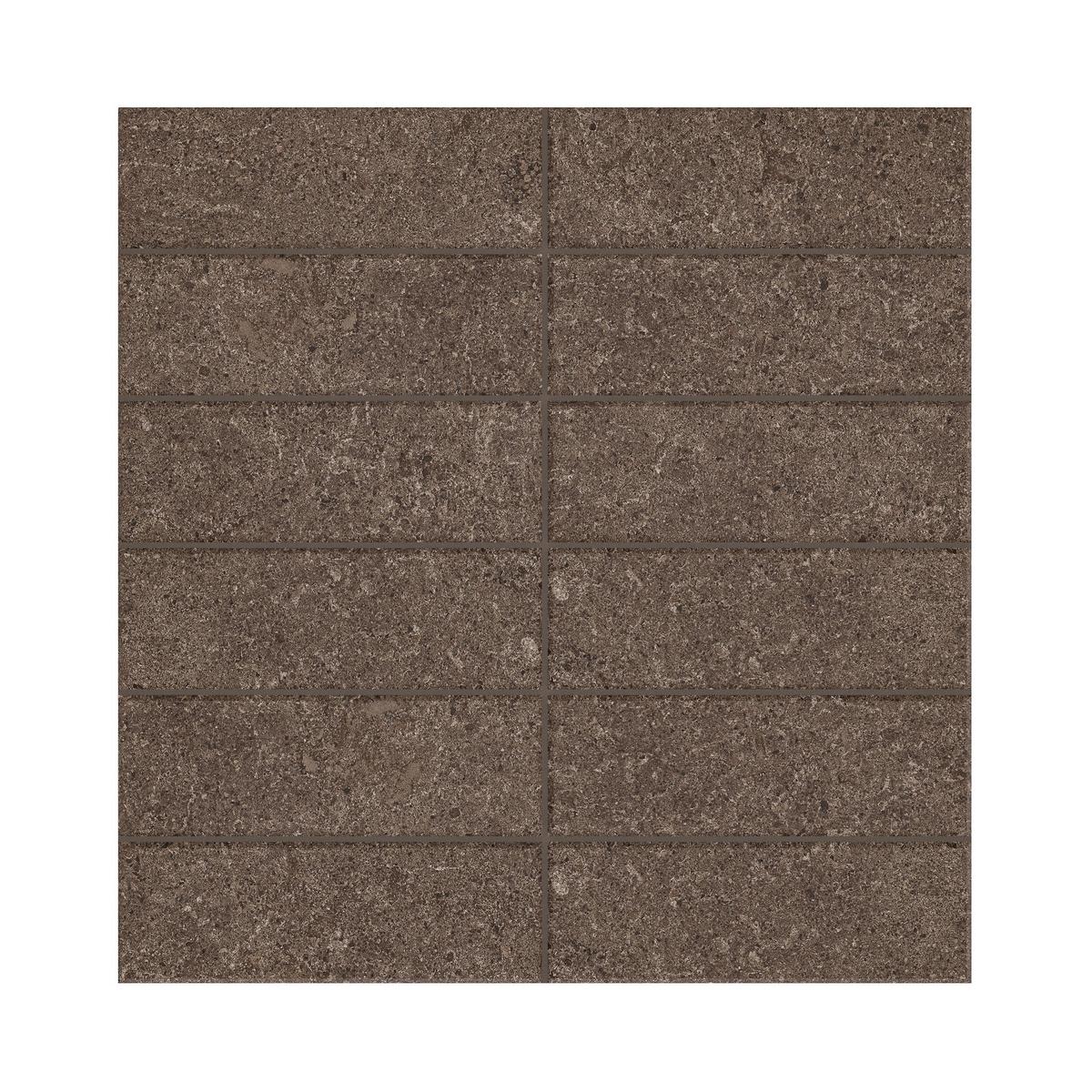 Capri Clove Stack Matte Porcelain Mosaic